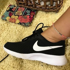 Nike Black Sneakers, Size 7